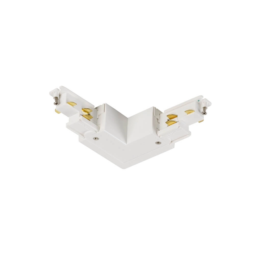 Verstelbare S-Track L-connector DALI wit