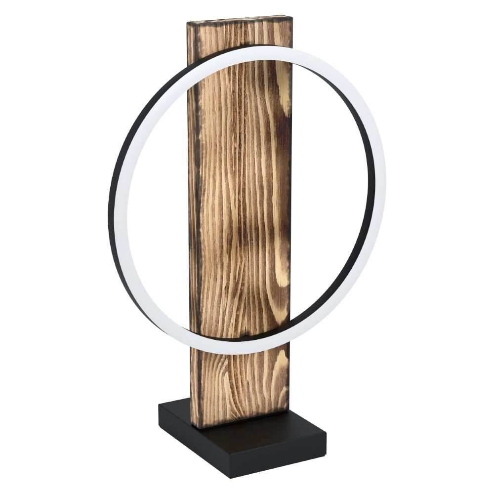 Houten tafellamp Boyal