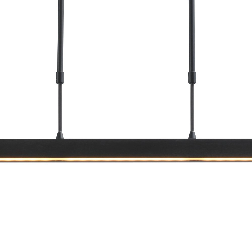 Eettafel lamp Real 3 130cm zwart Masterlight 8718121181929