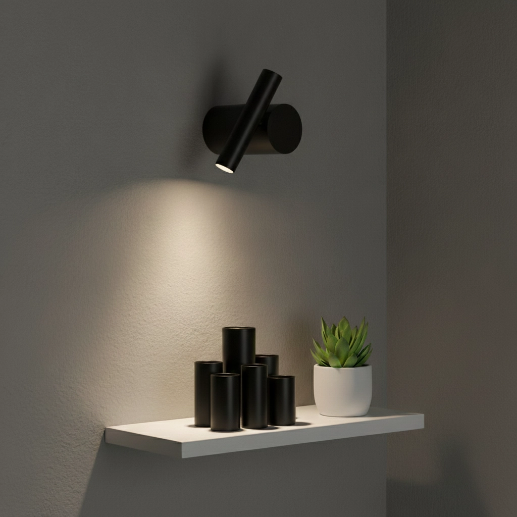 Wandlamp Ciclo zwart