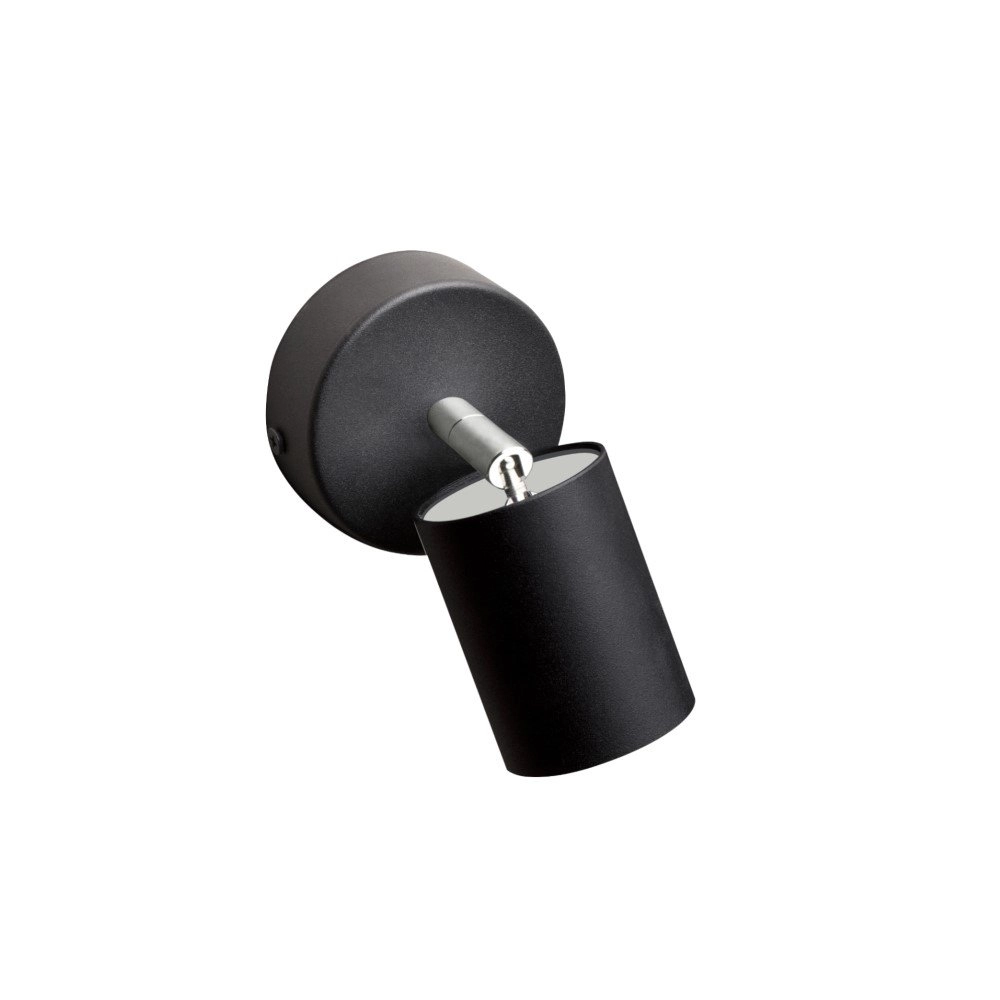 Enkele opbouwspot Eye zwart