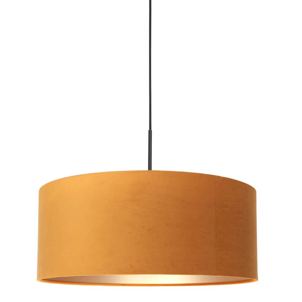 Hanglamp Sparkled zwart met goud