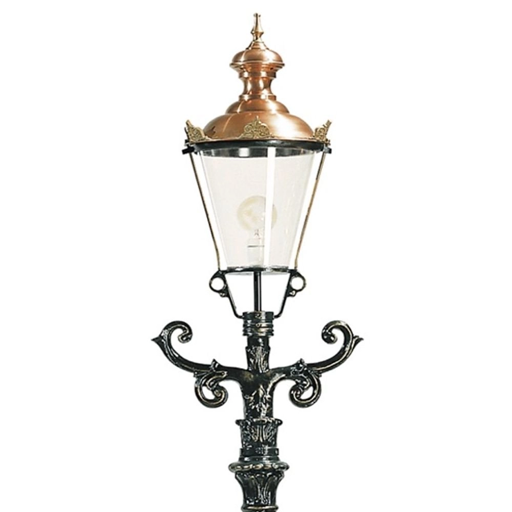 Nostalgische tuinlamp Hamburg zwart KS verlichting 8714732080545