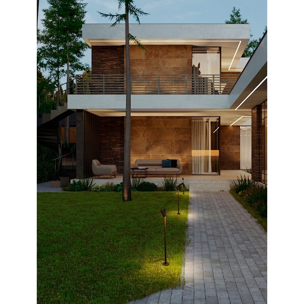 Tuinlamp Darma roestbruin enkel Lyora 5212017472526