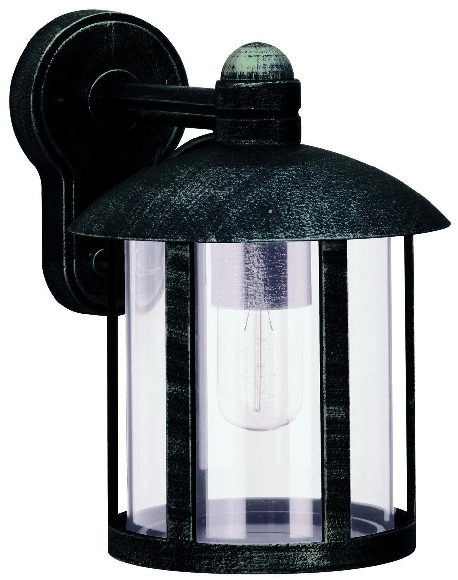 Buitenlamp Holli zwart-zilver