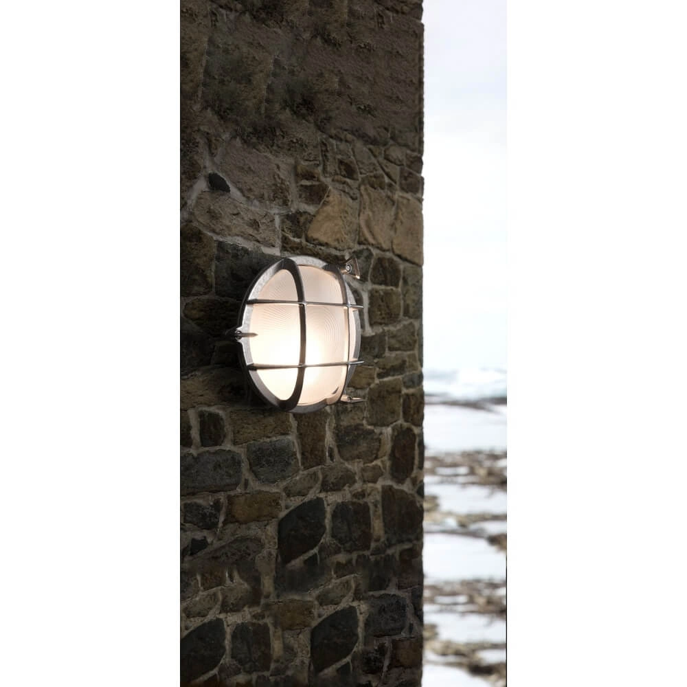 Klassieke wandlamp Polperro nikkel Nordlux 5701581464582