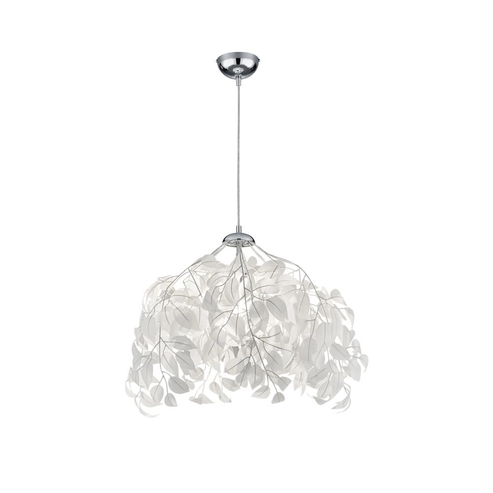 Hanglamp Leavy 38cm grijstint