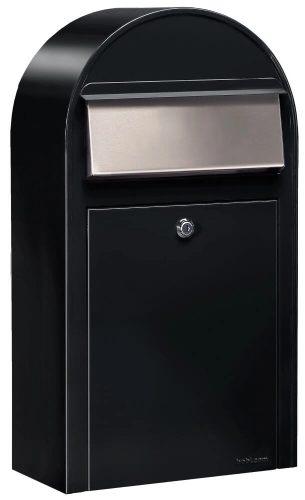Brievenbus Grande S st9005 i Struktuurzwart