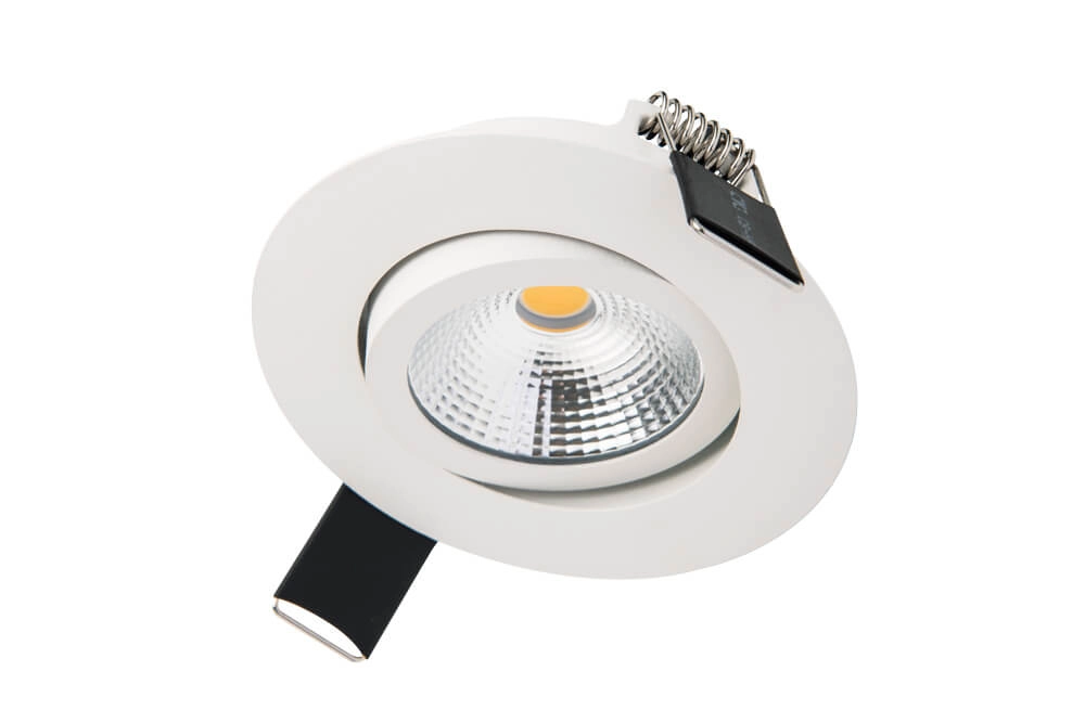 Platte inbouwspot Lux Slim 3000K - wit