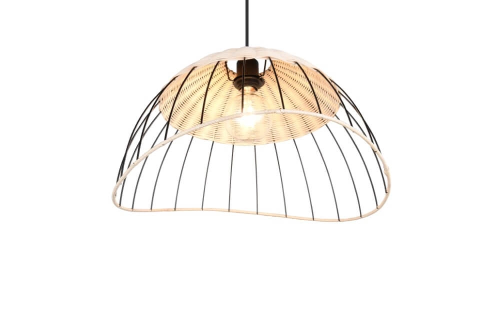 Rotan hanglamp Sandrine Ø 48cm Trio 4017807637656