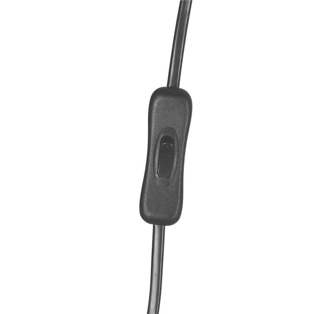 Wandlamp Pintino zwart met brons Steinhauer 8712746176506