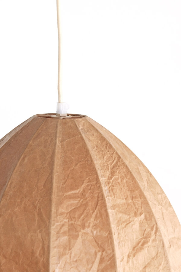 Bruine hanglamp Milatos Ø 38cm Light & Living 8717807743093
