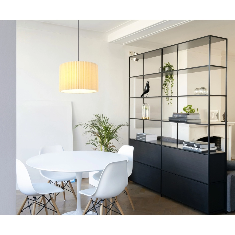 Hanglamp Page Ø 38cm wit met zwart Globo 9007371533596