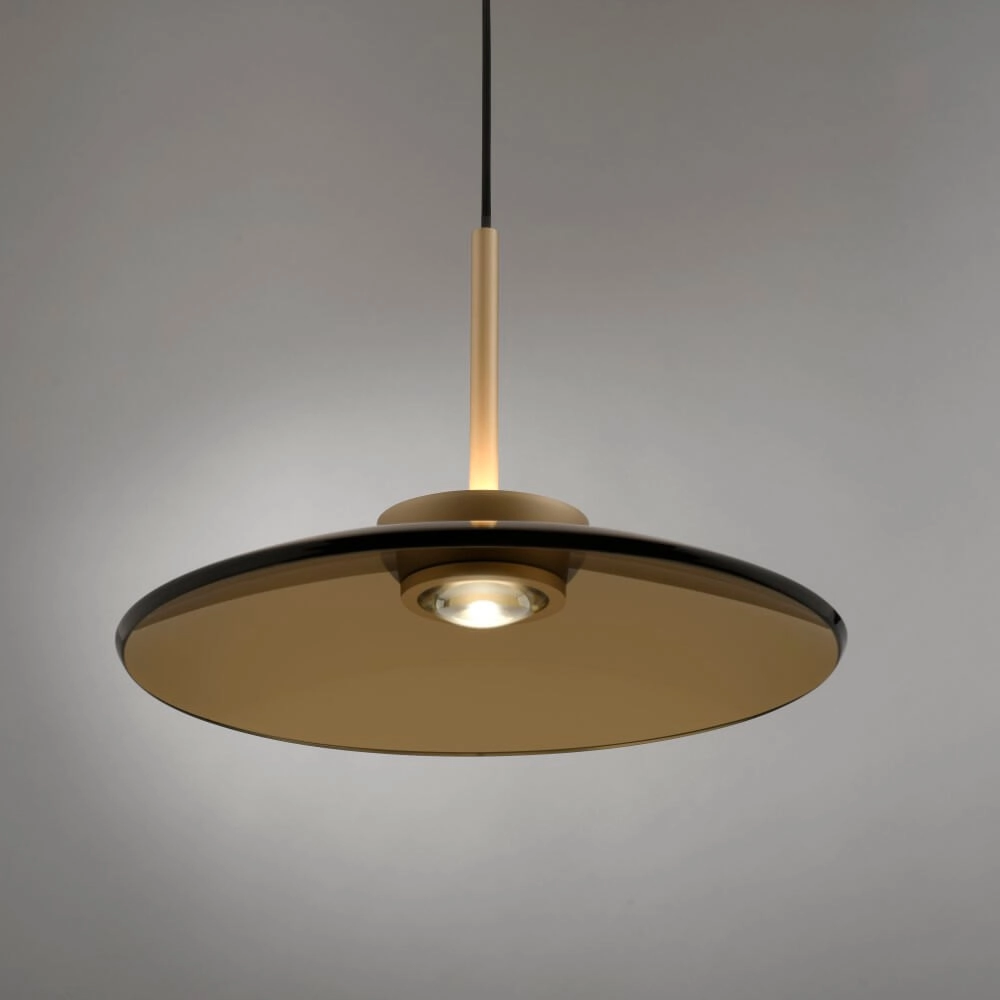 1-lichts hanglamp Pure E-Moon brons Paul Neuhaus 4012248382769