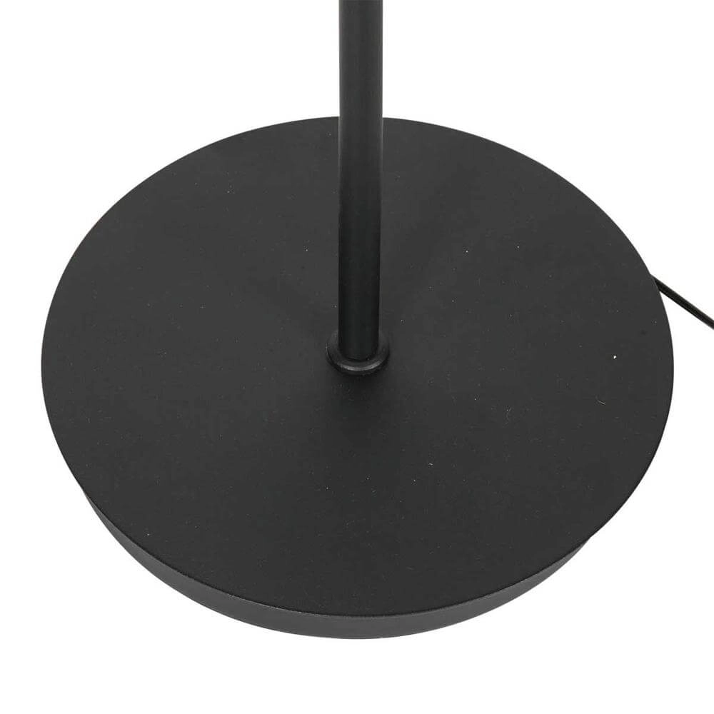 Moderne vloerlamp Mykty zwart Ø 40cm Steinhauer 8712746178173