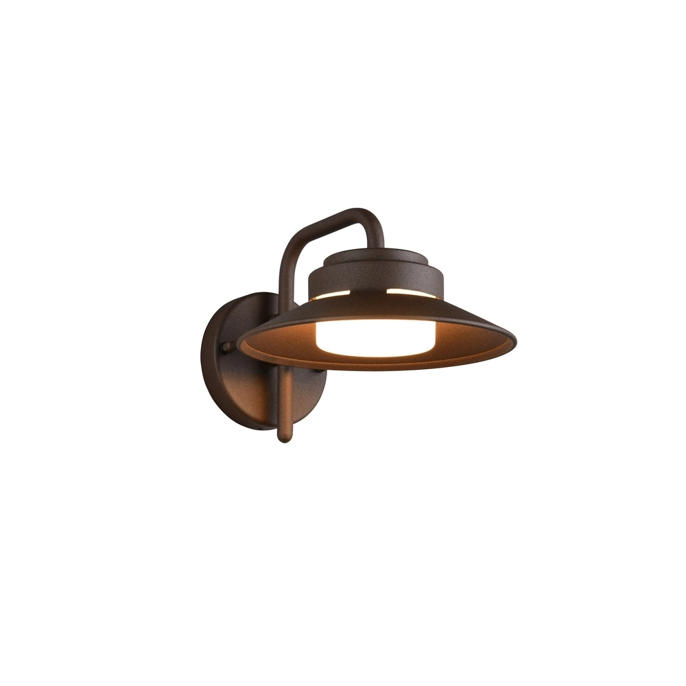 Moderne stallamp Atrato roestbruin Trio 4017807691276
