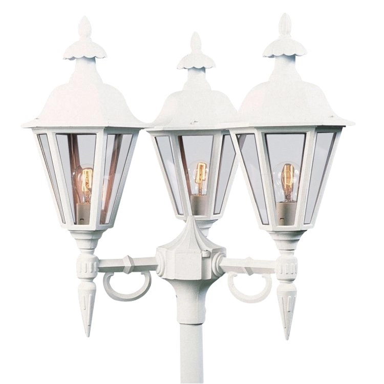 Lantaarnlamp Pallas 3-lichts wit