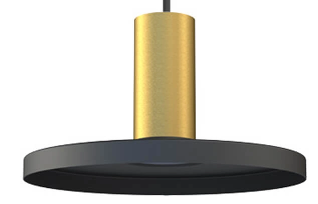 Zwarte hanglamp Hermanos Ø 20cm Lyora 5903139810098