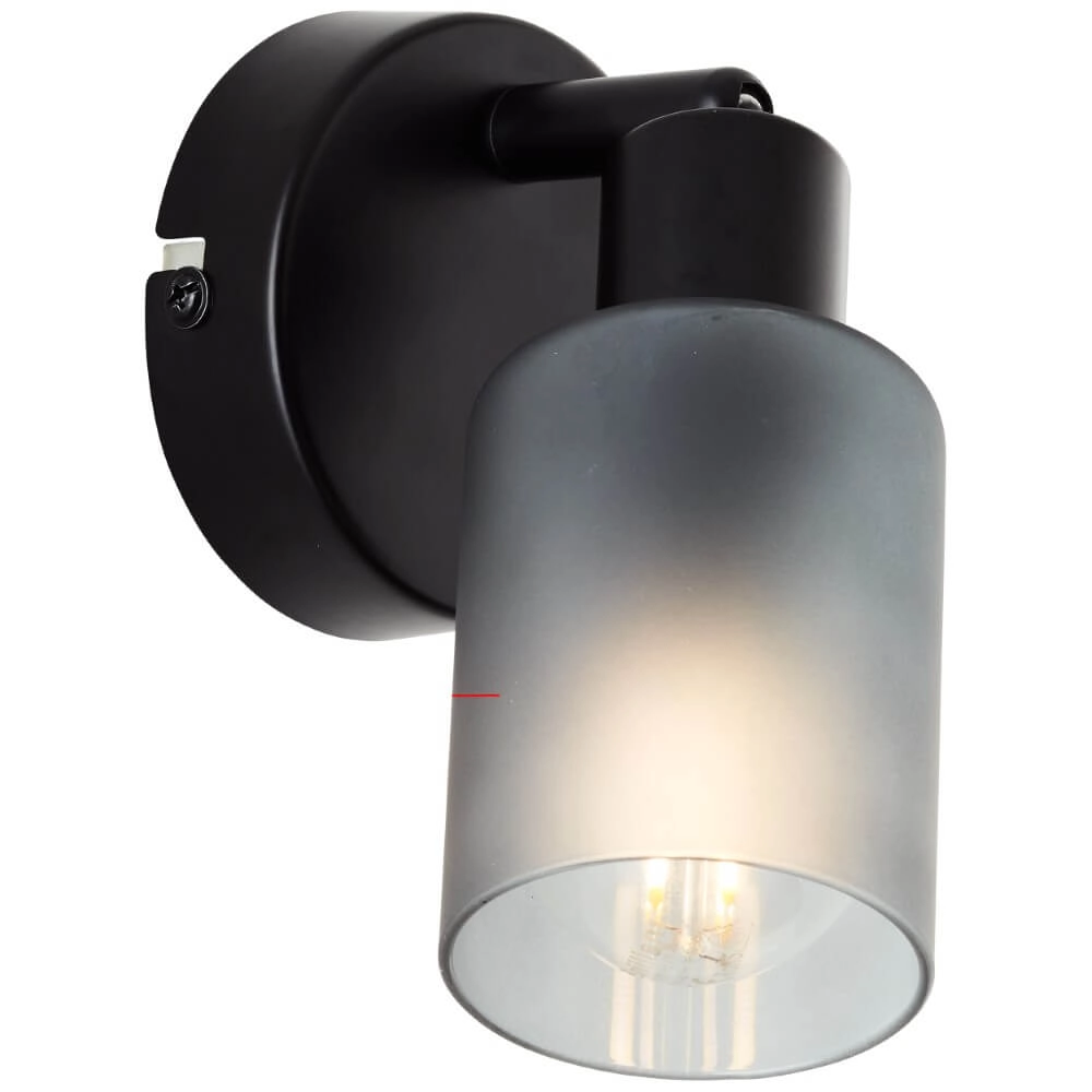 Zwart wandlampje Loralie Brilliant 4004353413223