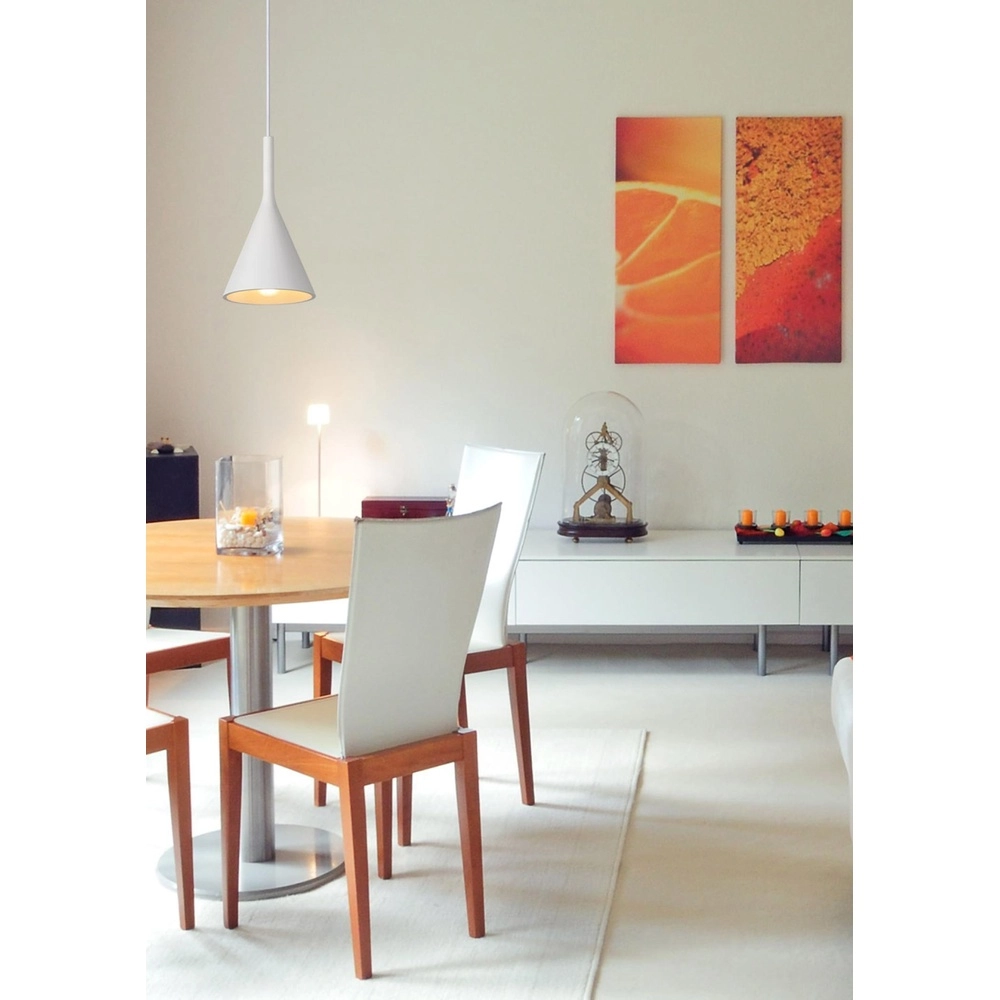 Design hanglamp Gipsy E27 wit Lucide 5411212351562