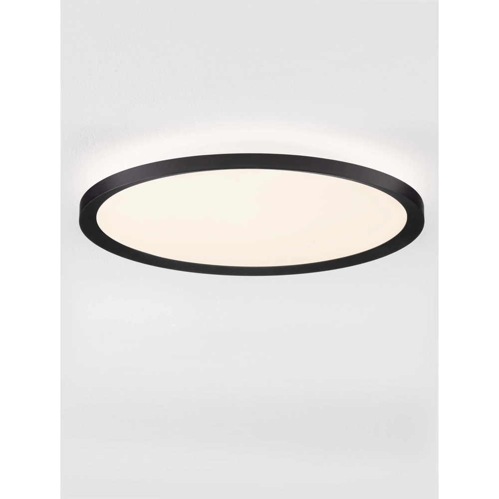 Plafonniere Aoton zwart Ø 40cm Lyora 5212017448705