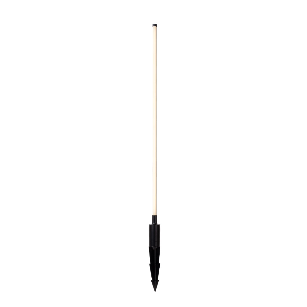 Strakke tuinlamp Lornex IP54 zwart 98cm