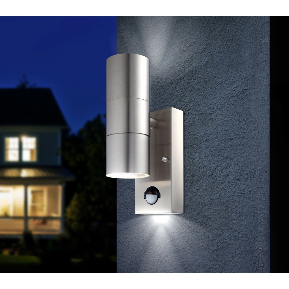 Wandlamp Style RVS met sensor Globo 9007371340484