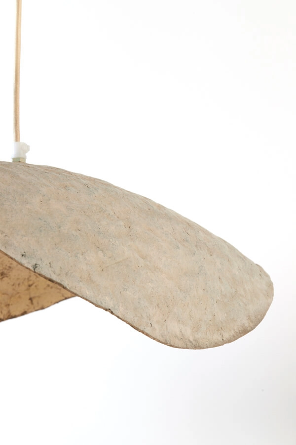Zandkleurige hanglamp Lonia 53cm Light & Living 8717807743130