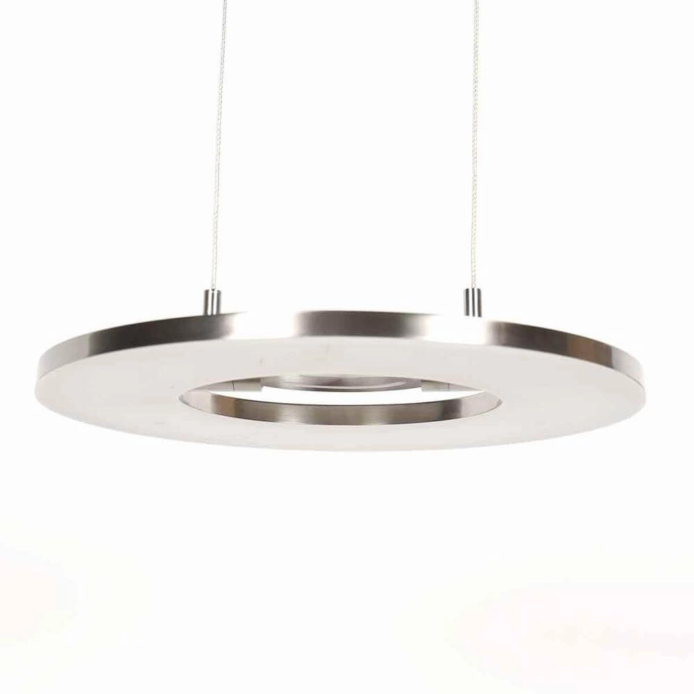 Strakke hanglamp Soleil Ø 32cm grijs Steinhauer 8712746176674