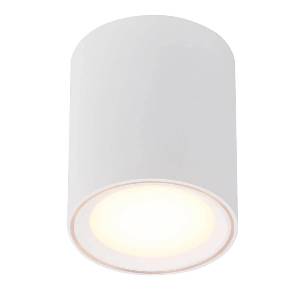 Witte spot Fallon 12cm x Ø 10cm
