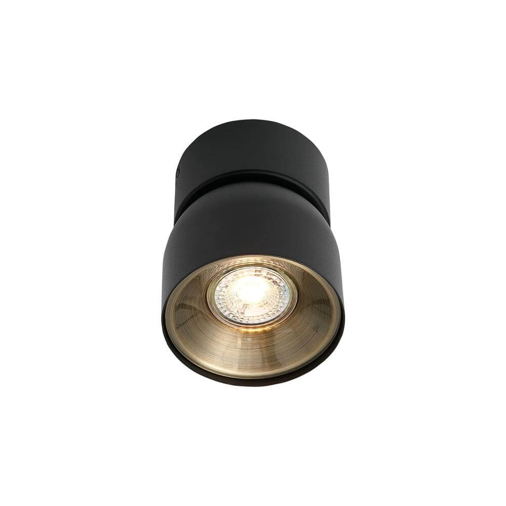 Zwarte spot Pitcher richtbaar Nordlux 5704924016189