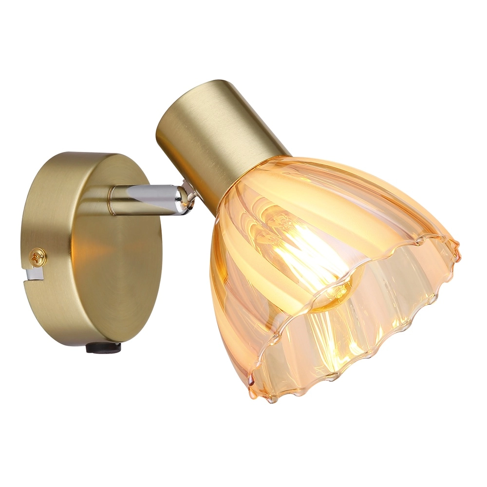 Wandlamp Zachery goud
