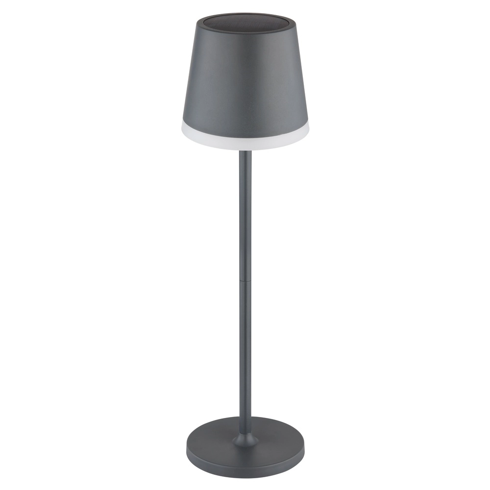 Solar tafellampje Vannieso antraciet Globo 9007371446698