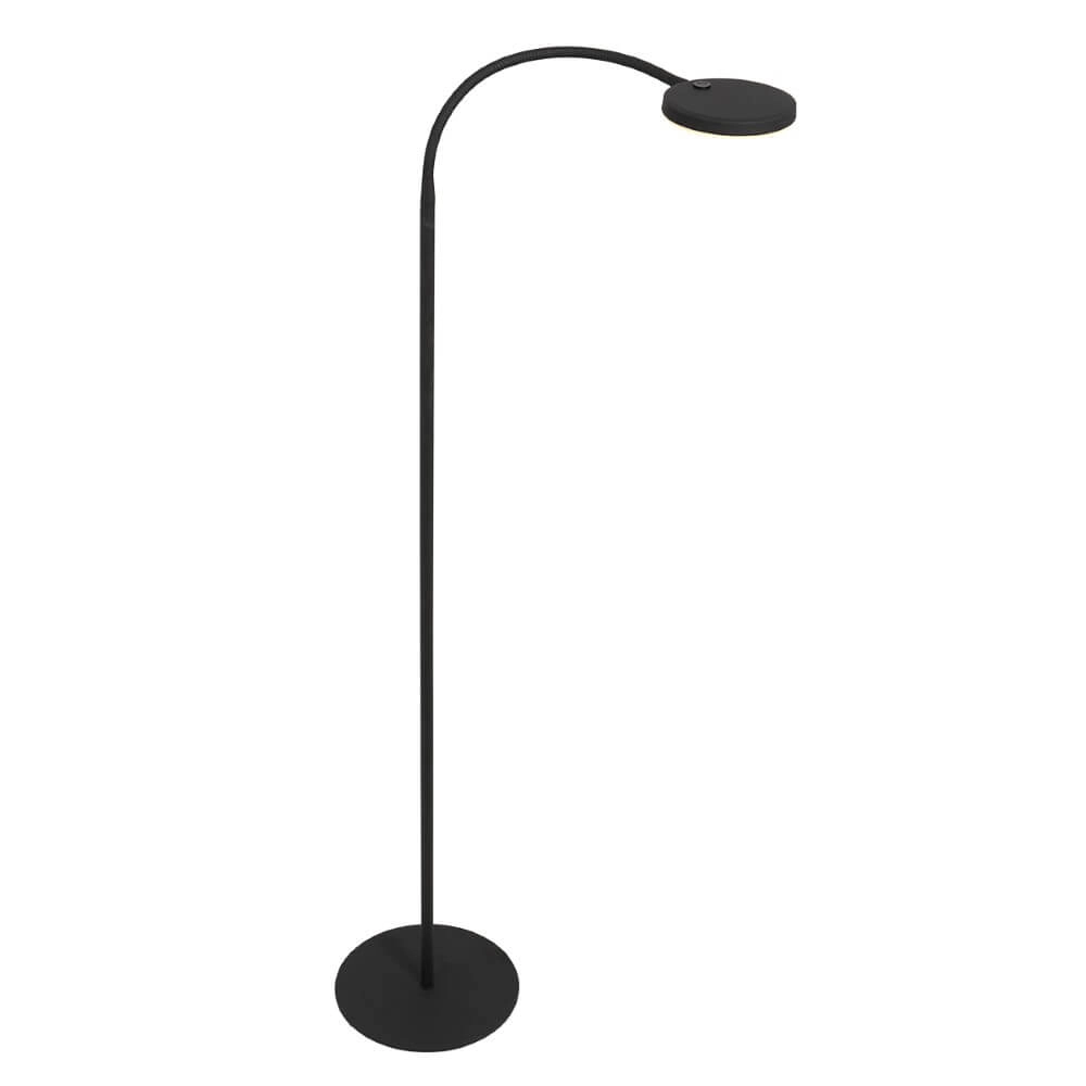 Flexibele led leeslamp Platu zwart