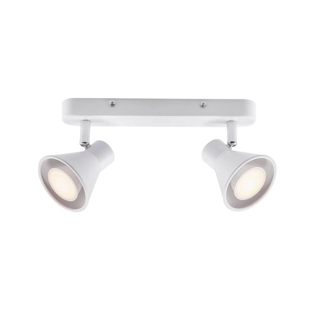 Plafondlamp Eik 2-lichts wit