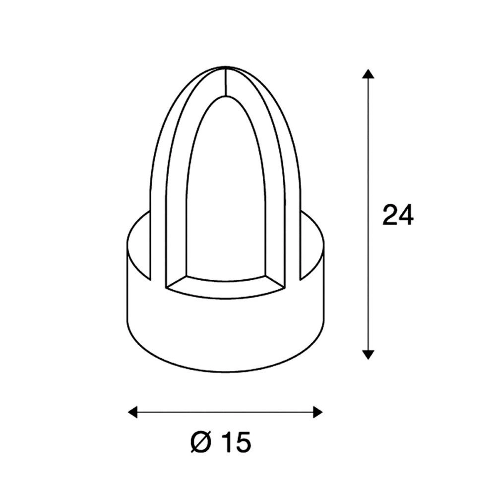 Terraslamp Rusty Cone SLV 4024163110846