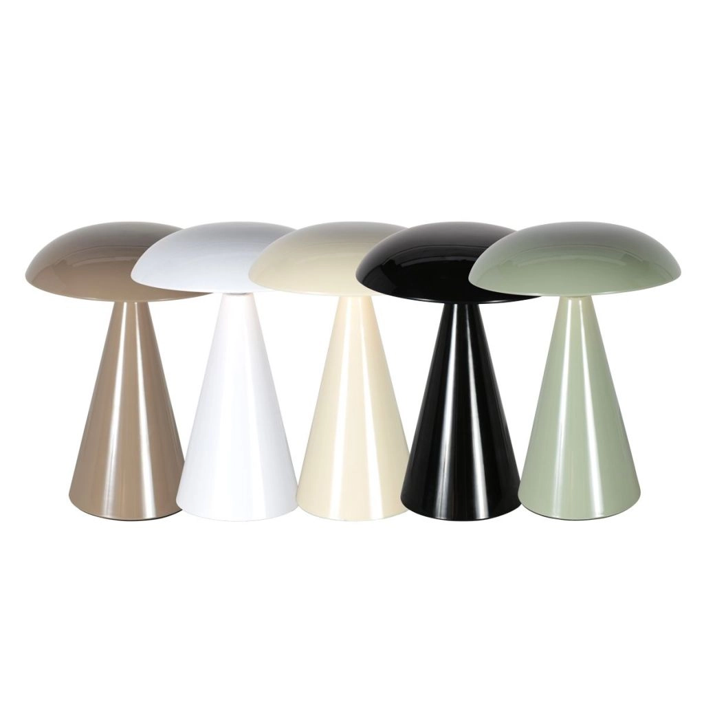 Oplaadbare tafellamp Mush zwart Steinhauer 8712746188806