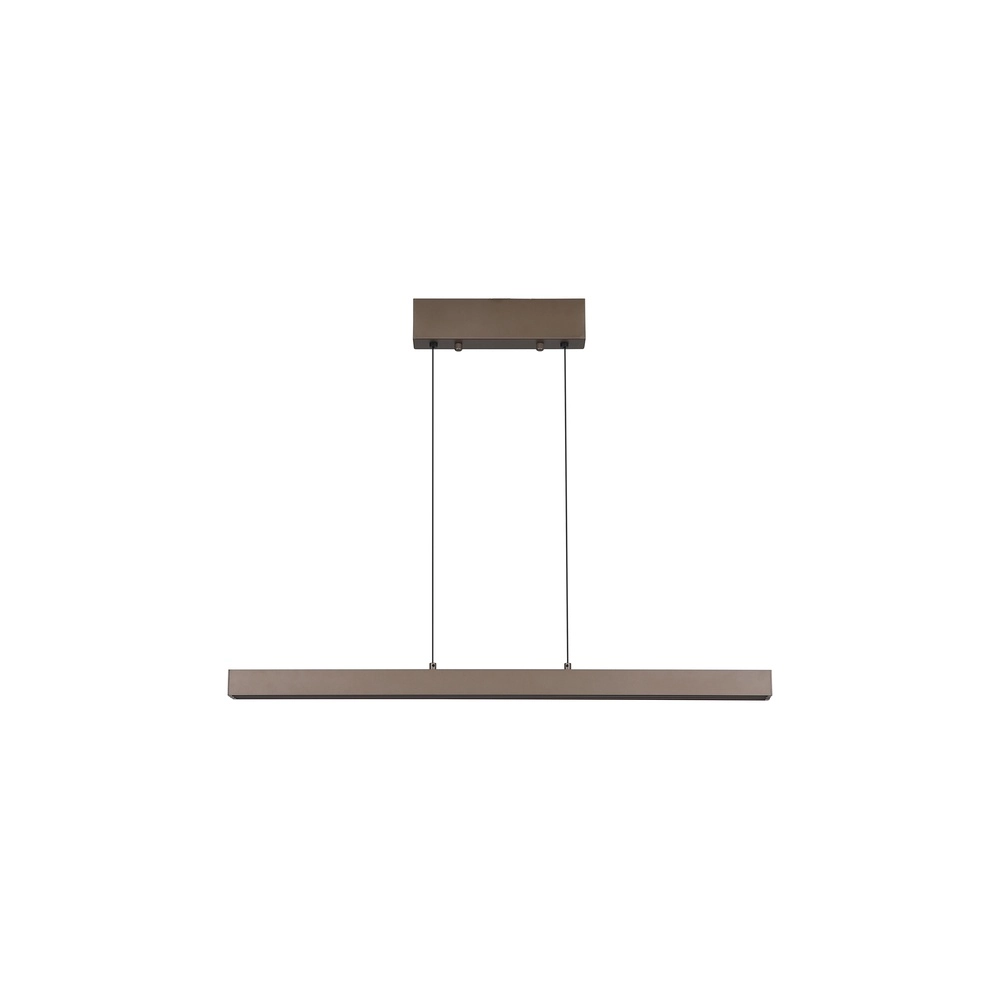 Hanglamp Linear verstelbaar bruin