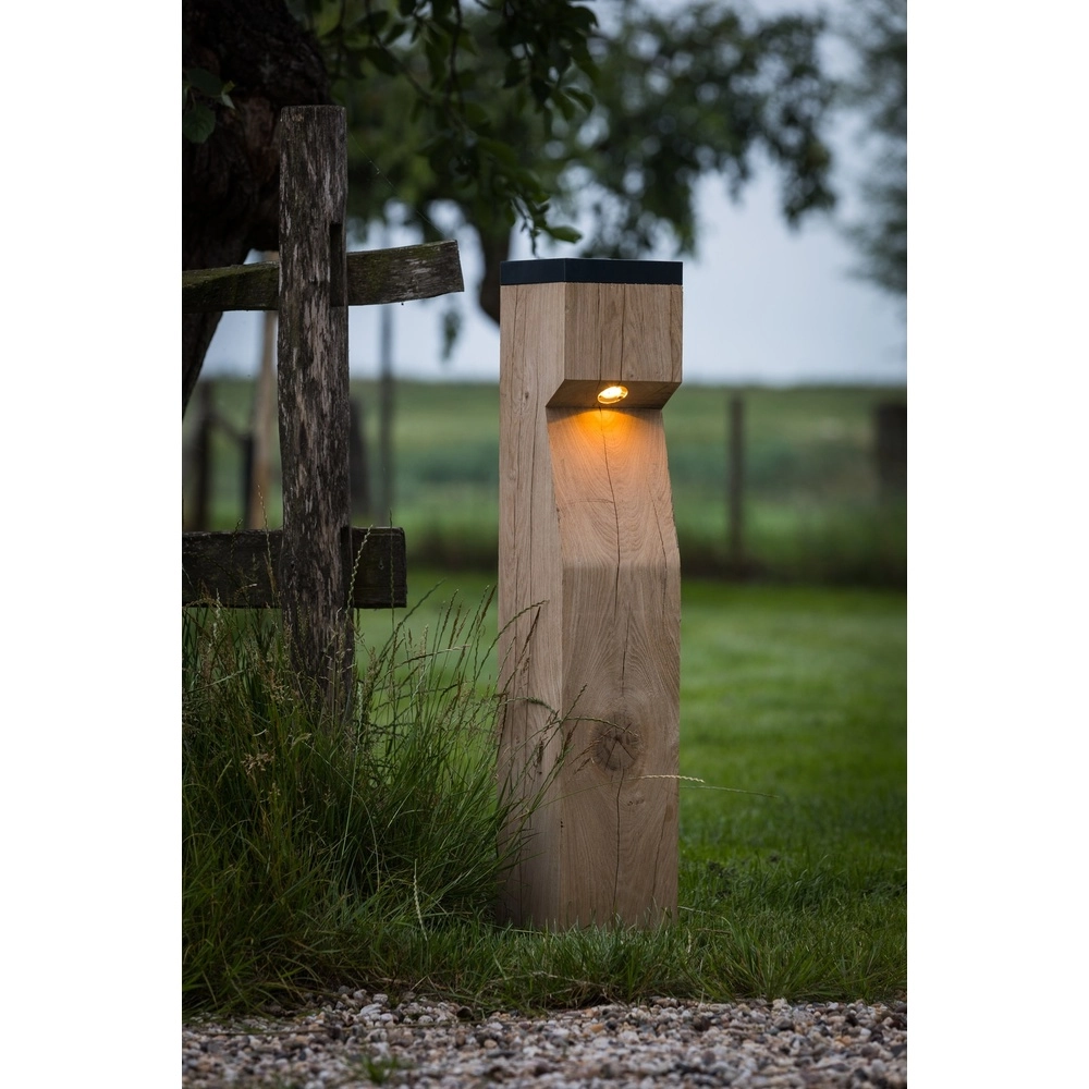 Houten solar padverlichting Eye Solar Accoya - 17,5x17,5x90 -2700K Timberlab 8716803513860