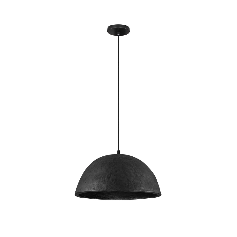 Zwarte hanglamp Talcum Ø 42cm Lyora 5212017468277