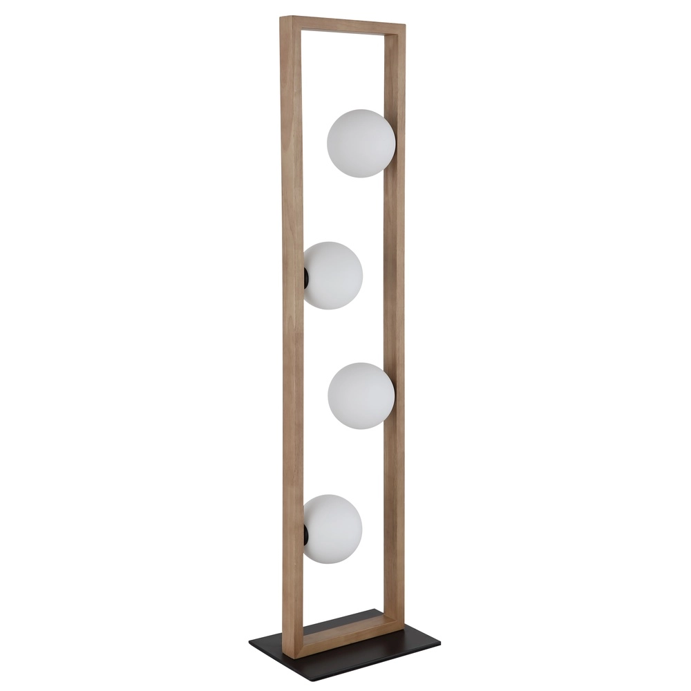 Design vloerlamp Nanda hout Globo 9007371507948