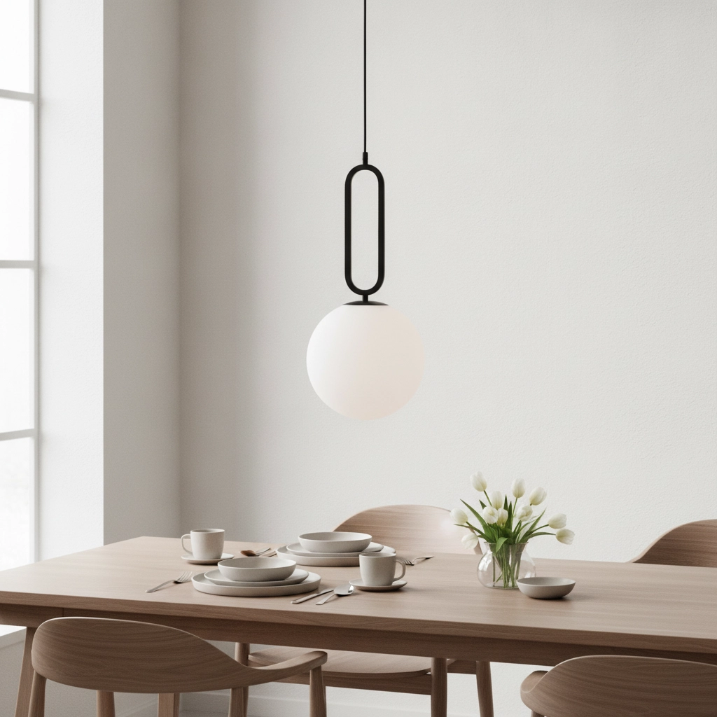 Hanglamp Grus zwart Ø 25cm