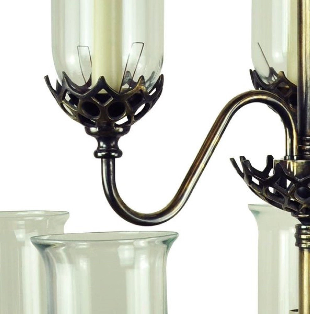 Landelijke hanglamp Gothic antiek koper (ANT) Limehouse