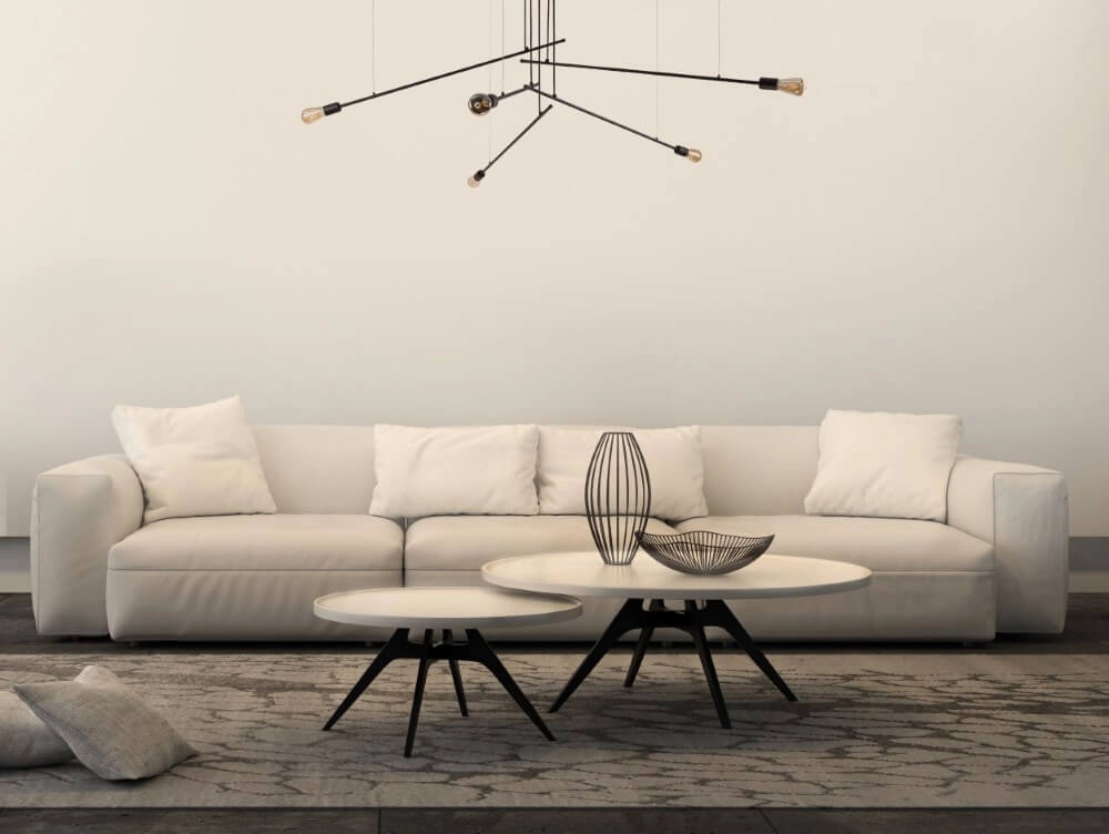 XXL hanglamp Pile 5-lichts zwart Lyora 5903139912792