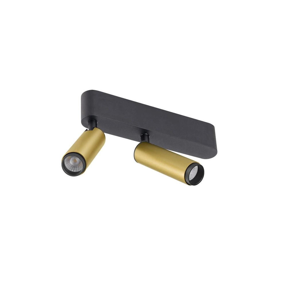 Opbouwspot Grip! S 2-lichts goud 2700K SLV 4024163304863