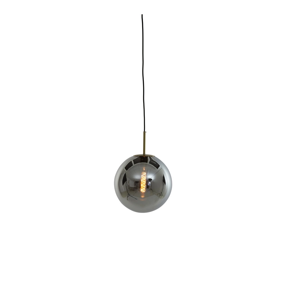Hanglamp Medina Ø 30cm zwart Light & Living 8717807640606