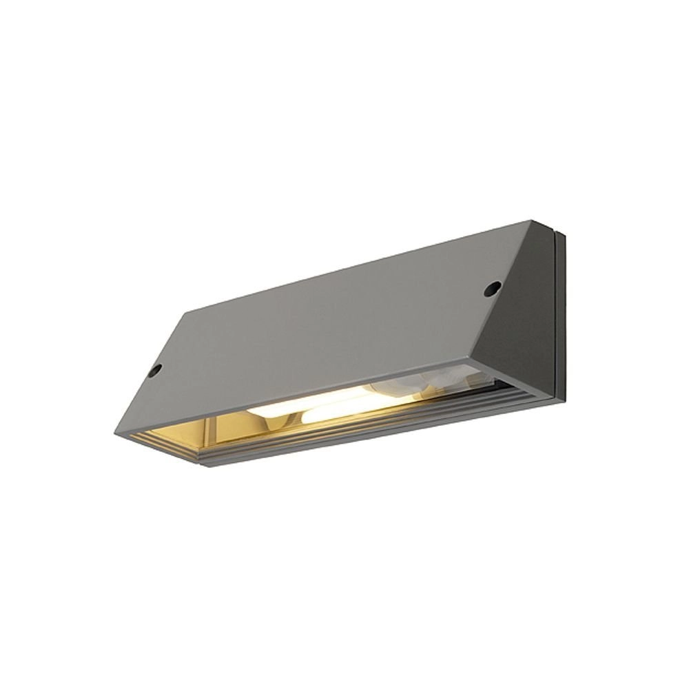 Buitenlamp Pema Square zilvergrijs