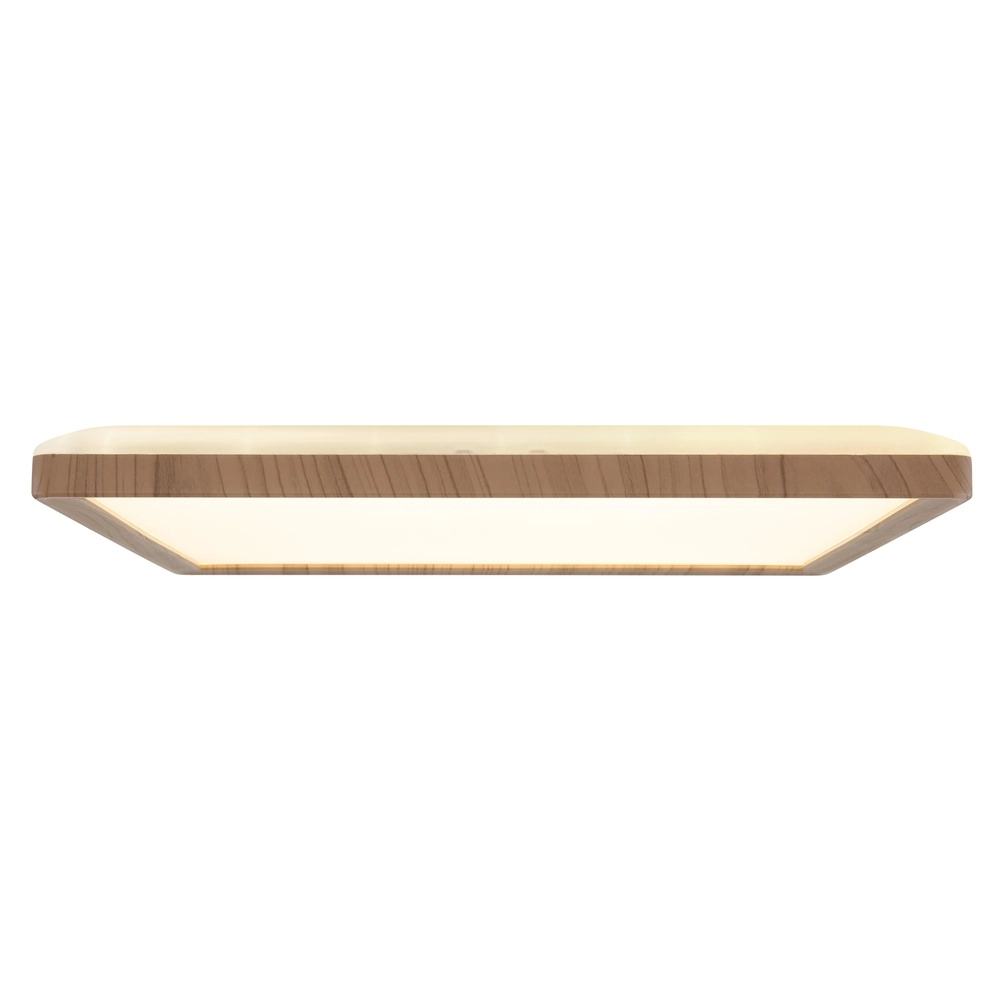 Plafonniere Sapana vierkant 29,4cm hout Globo 9007371448432