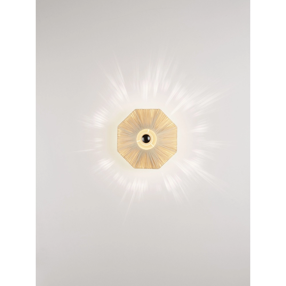 Japandi wandlamp Elvio Ø 30cm Lyora 5212017493880