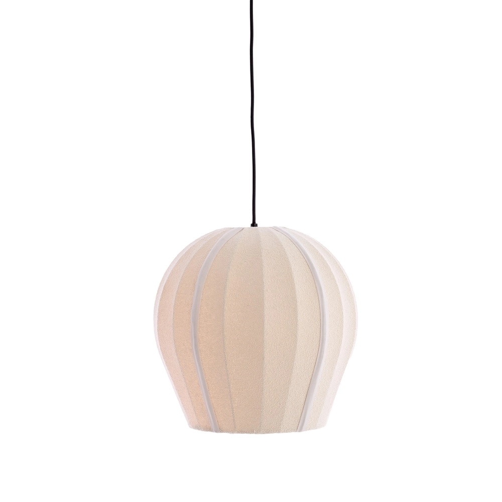 Bouclé hanglamp Zagori Ø 35cm - zand Light & Living 8717807793029
